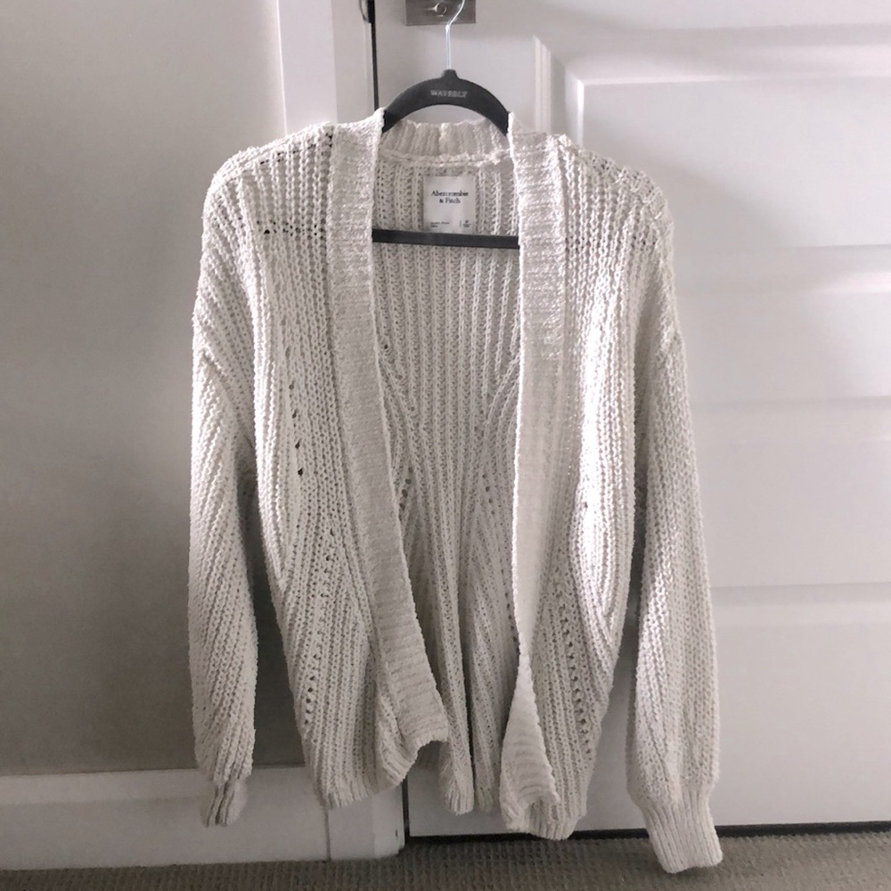 Cream Aberceombie Cardigan